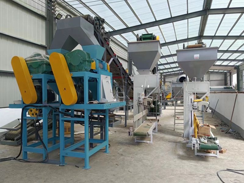 roller granulator production line