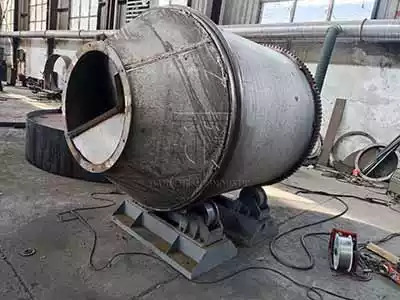 Bulk blending fertilizer mixer