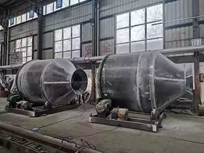 Bulk blending fertilizer mixer