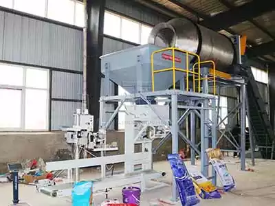 Fertilizer packaging machine