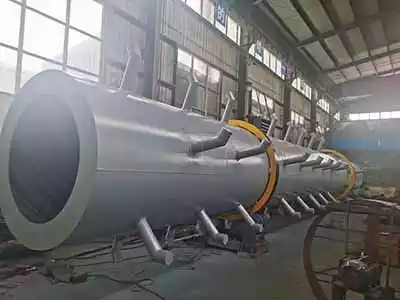 Fertilizer rotary dryer