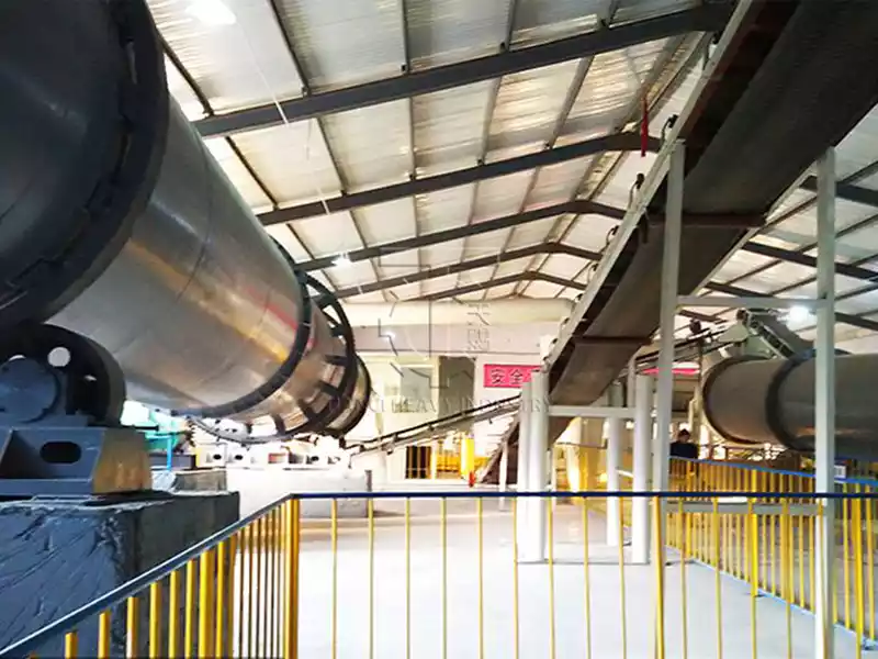 Fertilizer rotary dryer