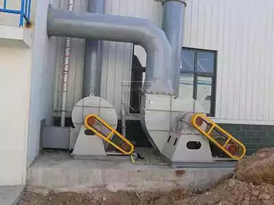 Fertilizer rotary dryer