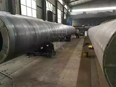 Fertilizer rotary dryer