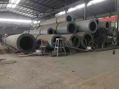 Fertilizer rotary dryer