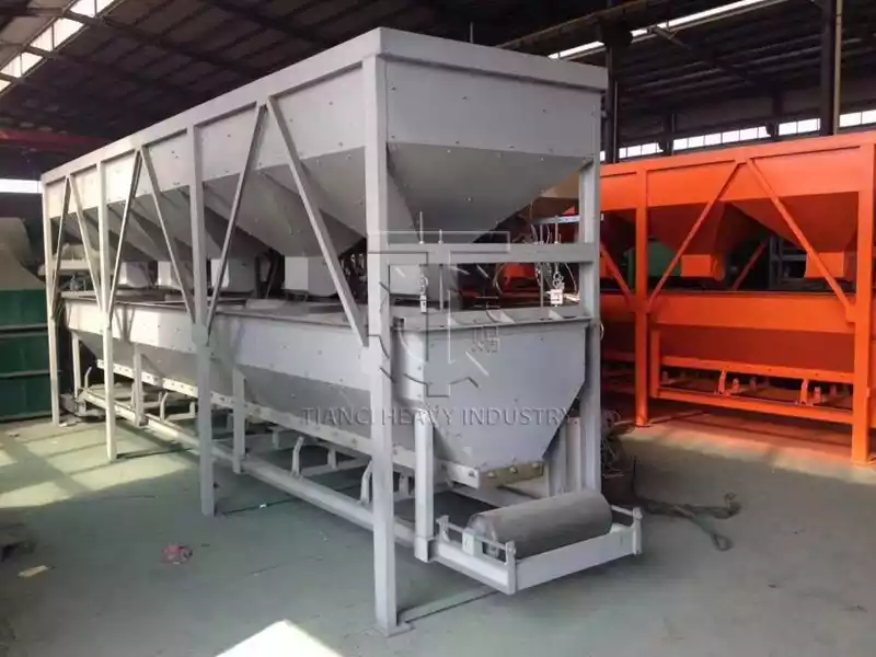 Semi automatic batching system