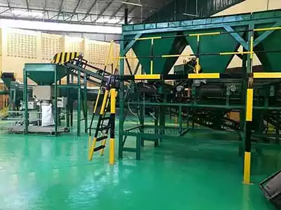 Semi automatic batching system